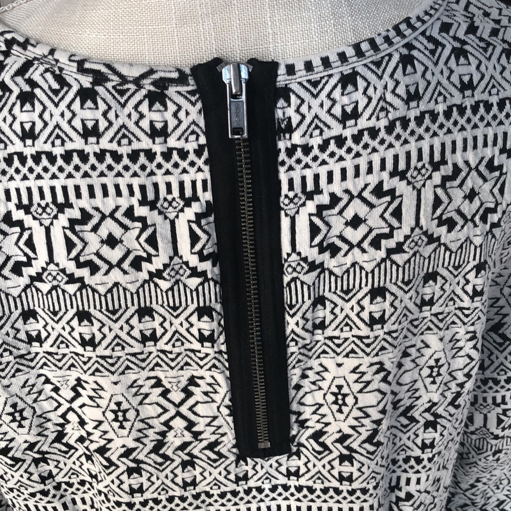 Maurices Black and‎ White Aztec Dress - Picture 4 of 7
